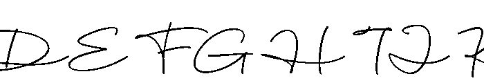Moonsilk Personal Use Only Reg Font UPPERCASE