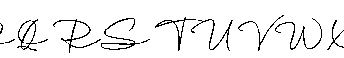 Moonsilk Personal Use Only Reg Font UPPERCASE