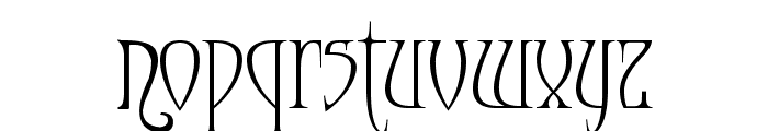 Moonstone Font LOWERCASE