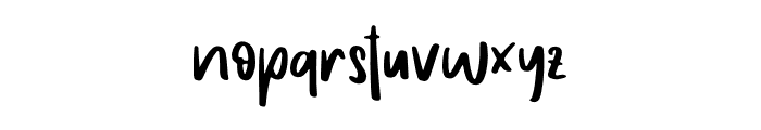 Moonthe - Personal Use Font LOWERCASE