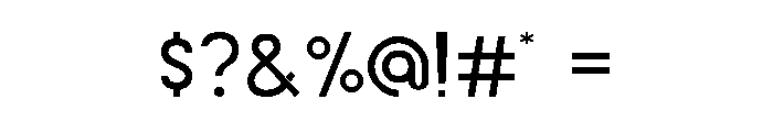Moonwalk Font OTHER CHARS