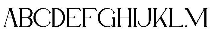 Moorhen Demo Font UPPERCASE