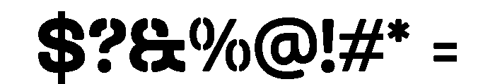 Moran Demo Font OTHER CHARS