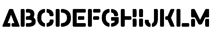 Moran Demo Font UPPERCASE