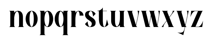 Moravine Regular Font LOWERCASE