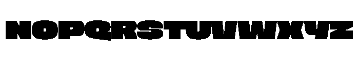 Morbig Demo Bold Font UPPERCASE