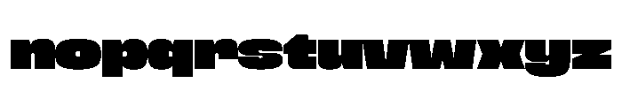 Morbig Demo Bold Font LOWERCASE