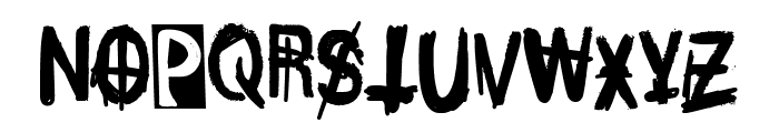 More Punk Than You Font UPPERCASE