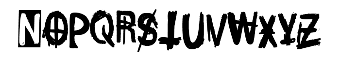 More Punk Than You Font LOWERCASE