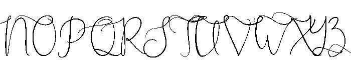 Morellina DEMO Regular Font UPPERCASE
