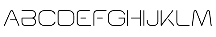 Morena Semibold Font UPPERCASE