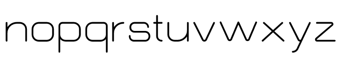 Morena Semibold Font LOWERCASE