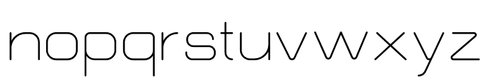 Morena Font LOWERCASE