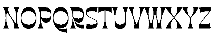 Morgai Retan Font UPPERCASE