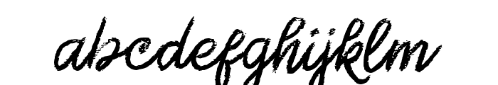 Morgan Chalk Font LOWERCASE