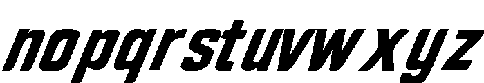 Morgan Strike Italic Demo Italic Font LOWERCASE