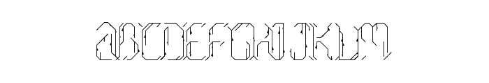 Morgenstern Font LOWERCASE