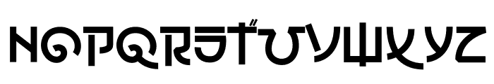 Morioka Personal Used Font LOWERCASE