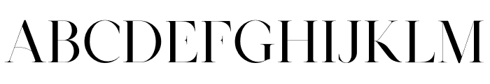Morlique Regular Font UPPERCASE