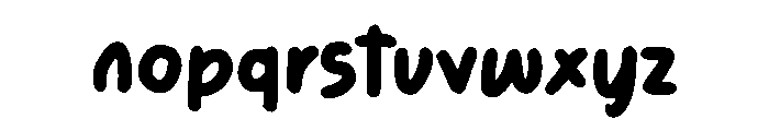 Morning Blue Regular Font LOWERCASE