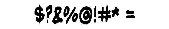 Morning Call Regular Font OTHER CHARS