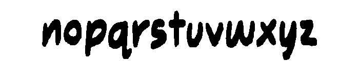 Morning Call Regular Font LOWERCASE