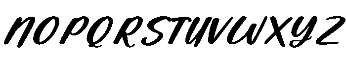 Morning Starboy Font UPPERCASE