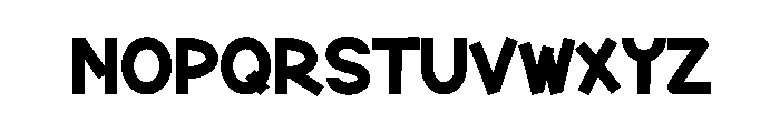 Morning Teacher Font UPPERCASE