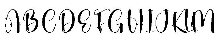 Morning2 Font UPPERCASE
