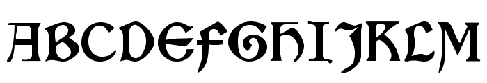 Morris Roman Black Font UPPERCASE