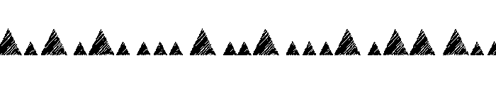 MorseMountainCode-Regular Font UPPERCASE