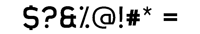 Morsive Free Regular Font OTHER CHARS