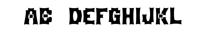 MortumHead Ghomout Font LOWERCASE