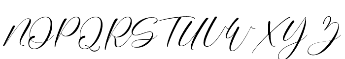 Mortyni-Regular Font UPPERCASE