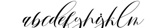 Mortyni-Regular Font LOWERCASE