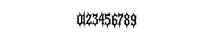 Morveth Regular Font OTHER CHARS