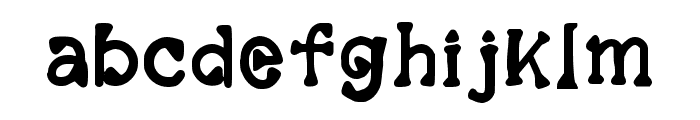 Mosaic Serif Regular Font LOWERCASE