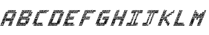 Mosaic Stone Font UPPERCASE