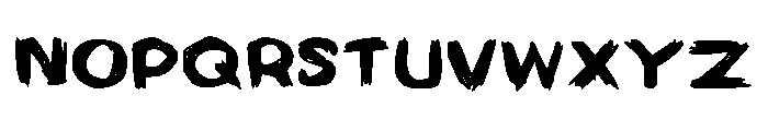 Moshin Regular Font LOWERCASE