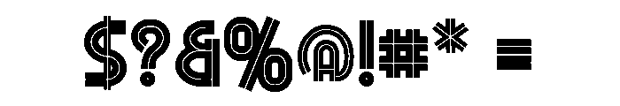 Moskavic Font OTHER CHARS