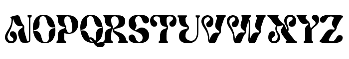 Mostera-Regular Font UPPERCASE