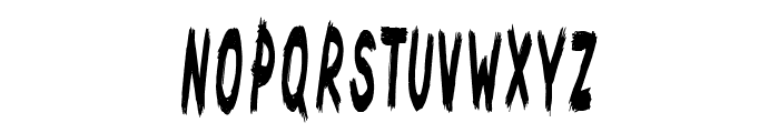 Mostoles Nightmare Font LOWERCASE