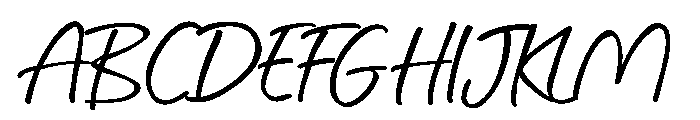 Mother Nature Font UPPERCASE