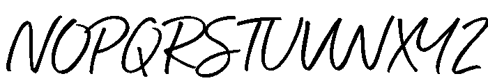 Mother Nature Font UPPERCASE