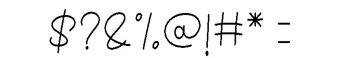 Mother Overthinking Font OTHER CHARS