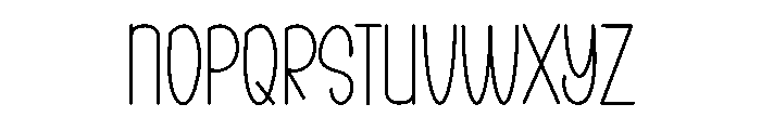 Mother Overthinking Font UPPERCASE