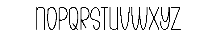 Mother Overthinking Font LOWERCASE