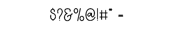 Mother Queen Font OTHER CHARS