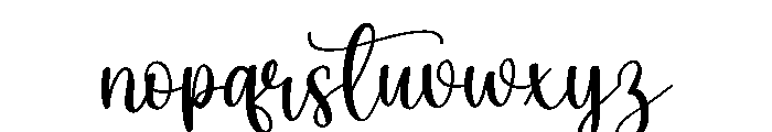 Mother Font LOWERCASE