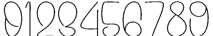 Mothers Font OTHER CHARS